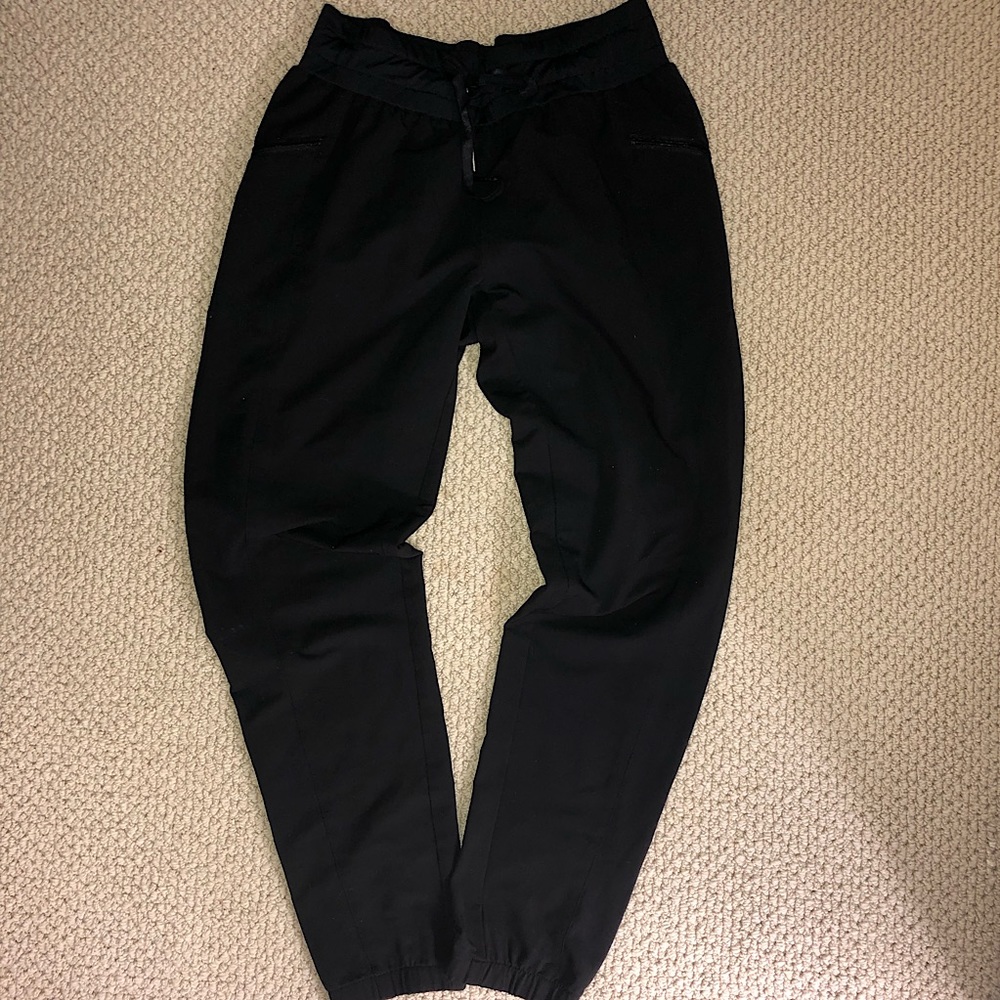 Black Comfy Workout Joggers